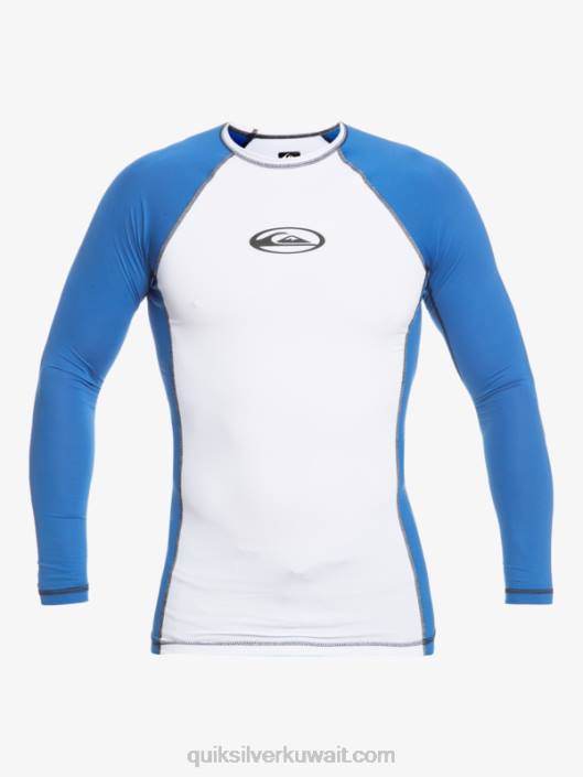 حماية طويلة الأكمام upf 50 rashguard من زحل Quiksilver رجال 6800653 البحر التركي