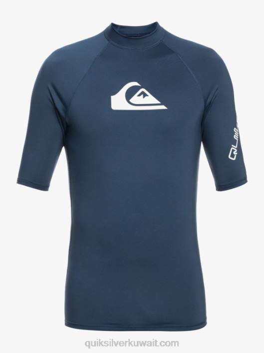 جميع الأوقات قصيرة الأكمام upf 50 rashguard Quiksilver رجال 6800815 شارة زرقاء