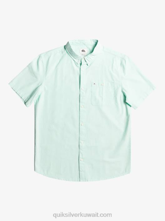 winfall قميص قصير الأكمام Quiksilver رجال 6800382 أكوا مثلج